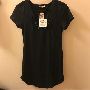 NWT Heart & Hips Lace Up Dress